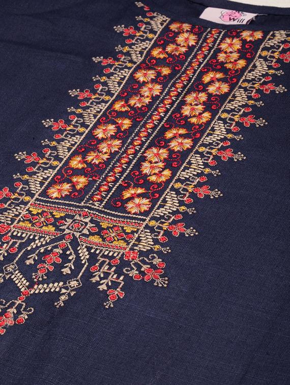 embroidered suit set - 17995058 - Standard Image - 3