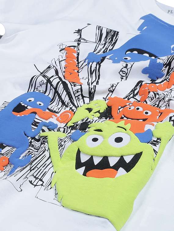 set of 2 printed t-shirt - 17996619 - Standard Image - 5