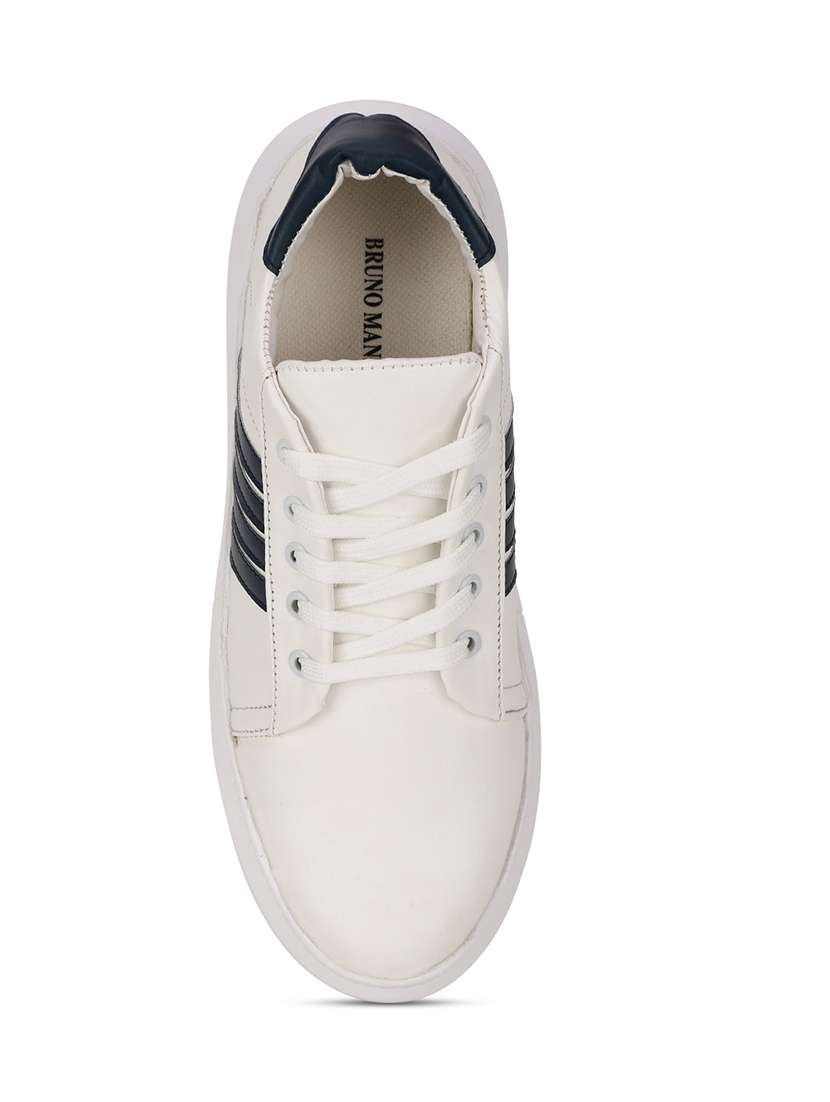 white lace up sneakers - 17997419 - Standard Image - 5
