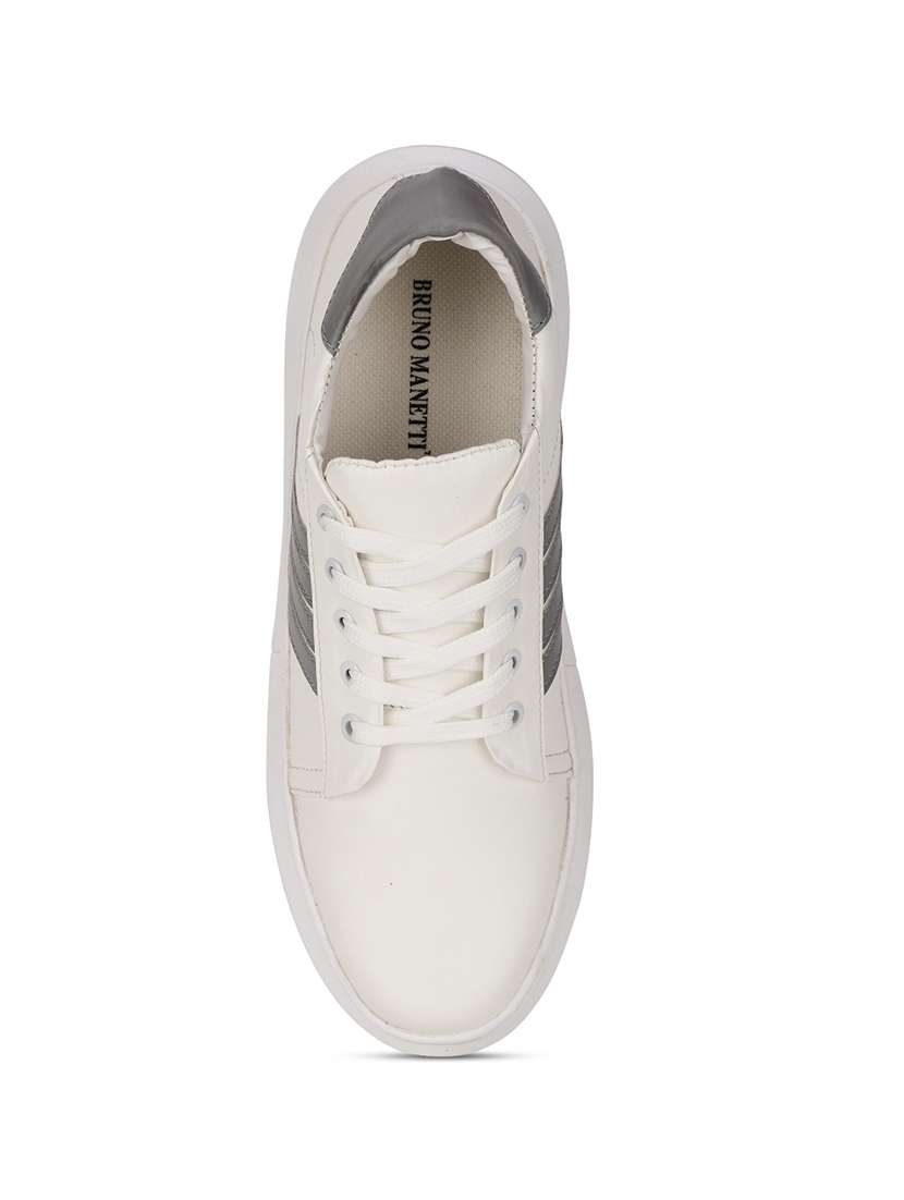 white lace up sneakers - 17997420 -  Standard Image - 5