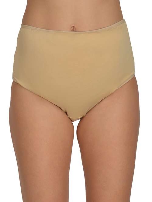 beige solid hipster panty - 17997812 -  Standard Image - 0