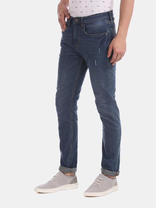 dark solid stone washed jean - 17999750 - Standard Image - 0