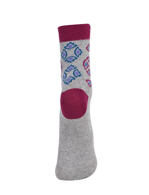 ankii cotton self design women premium ankle socks with thumb, pack of 3 - 18000163 - Standard Image - 3