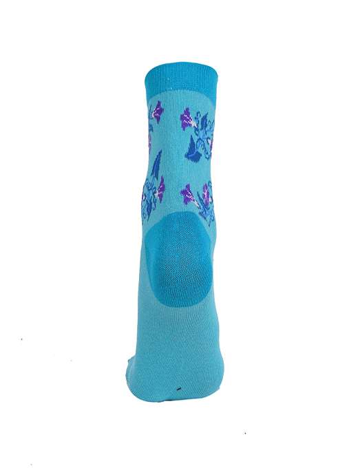 ankii cotton floral premium women ankle socks with thumb, pack of 3 - 18000180 -  Standard Image - 3