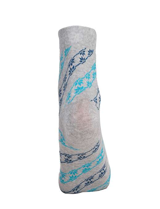 ankii cotton self design women premium ankle socks with thumb, pack of 3 - 18000341 -  Standard Image - 3