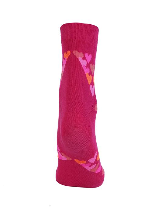 ankii cotton prints premium women socks with thumb, pack of 3 - 18000369 - Standard Image - 3