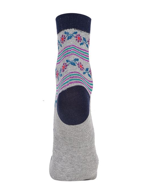ankii cotton self design women premium ankle socks with thumb, pack of 3 - 18000668 - Standard Image - 3