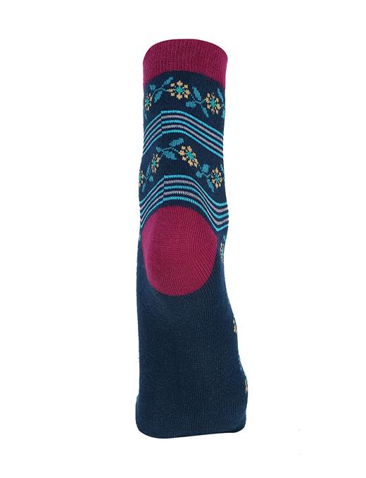ankii cotton self design women premium ankle socks with thumb, pack of 3 - 18000670 - Standard Image - 3