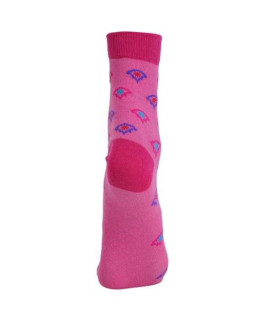 ankii cotton self design premium women socks with thumb, pack of 3 - 18000692 -  Standard Image - 3