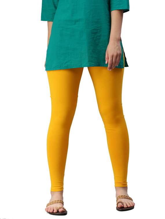 yellow solid legging - 18000774 - Zoom Image - 0