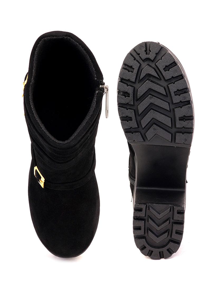 black zipper ankle boot - 18002785 - Standard Image - 3