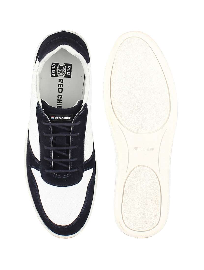 navy lace up sneaker - 18003721 -  Standard Image - 3