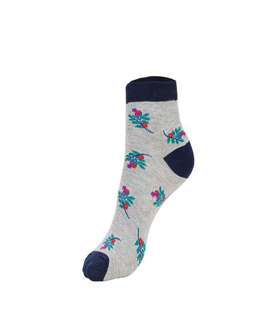 ankii cotton self design women premium ankle socks, pack of 3 - 18006615 -  Standard Image - 3