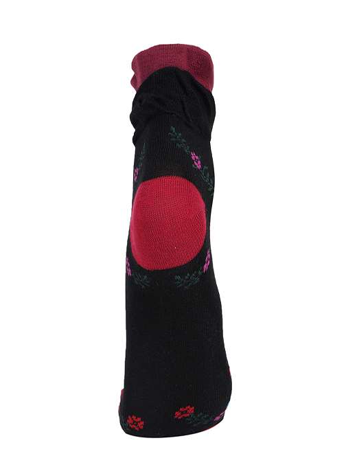 ankii cotton self deign women premium ankle socks, pack of 3 - 18006814 -  Standard Image - 3