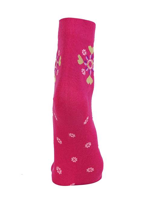 ankii cotton self design premium women socks with thumb, pack of 3 - 18006875 -  Standard Image - 3