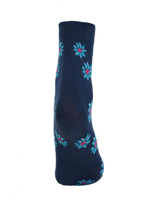 ankii cotton self design premium women socks with thumb, pack of 3 - 18006890 - Standard Image - 3