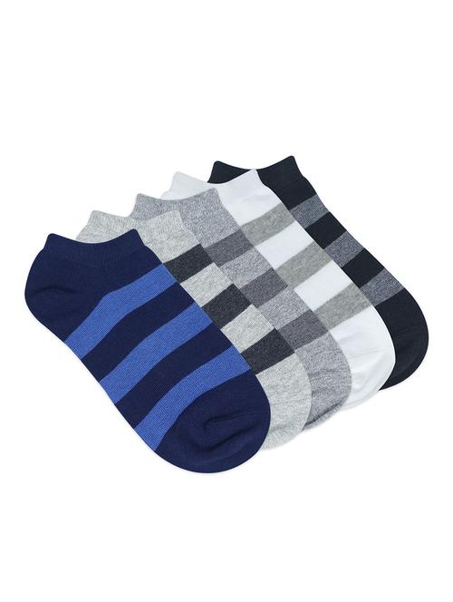 set of 5 cotton ankle length sock - 18008737 - Standard Image - 0