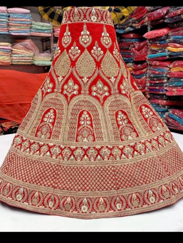 lehnga with hand work - 18009246 - Zoom Image - 0