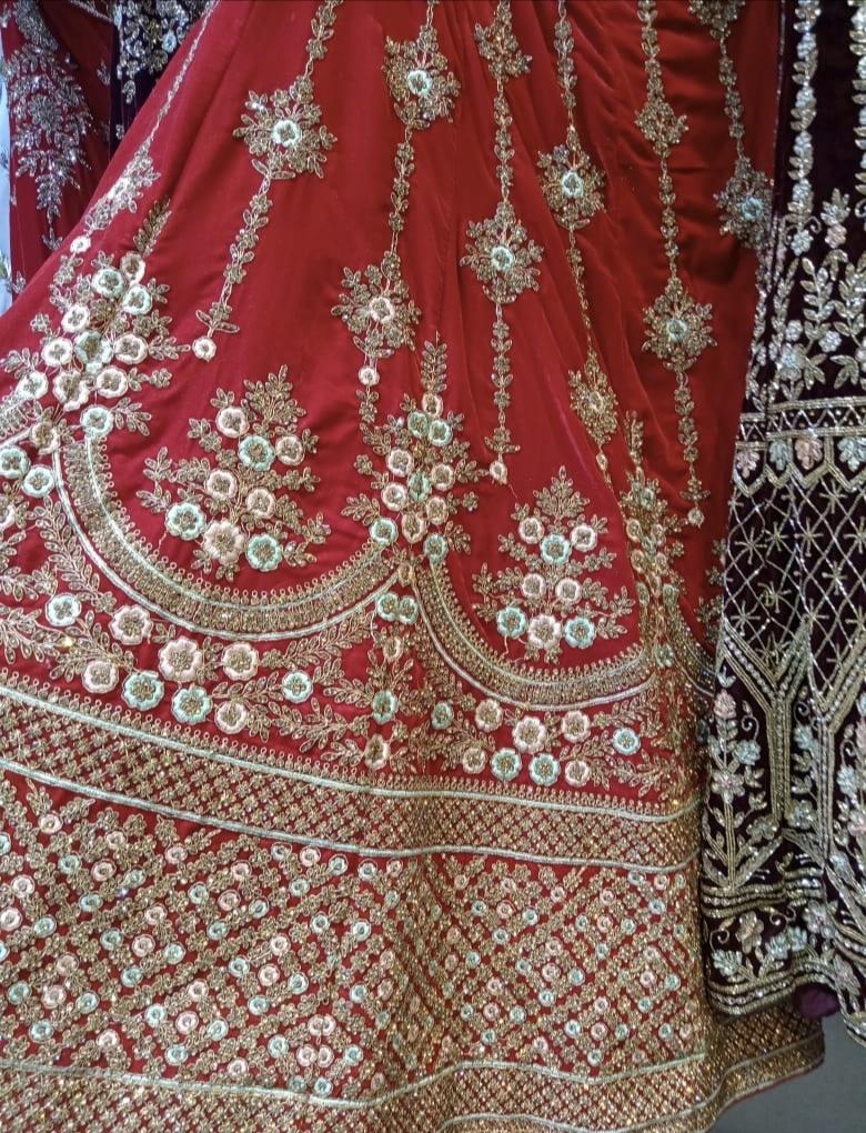 lehenga with hand work - 18009562 - Zoom Image - 0
