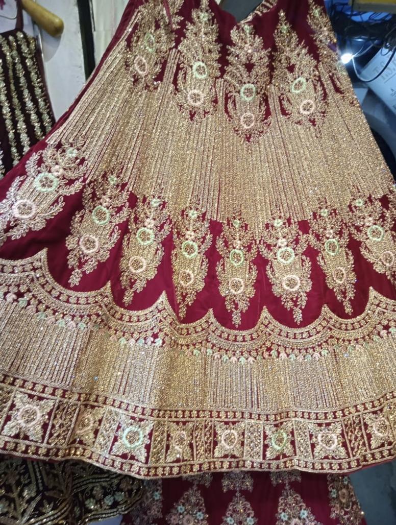 lehenga with hand work  - 18009569 -  Zoom Image - 0