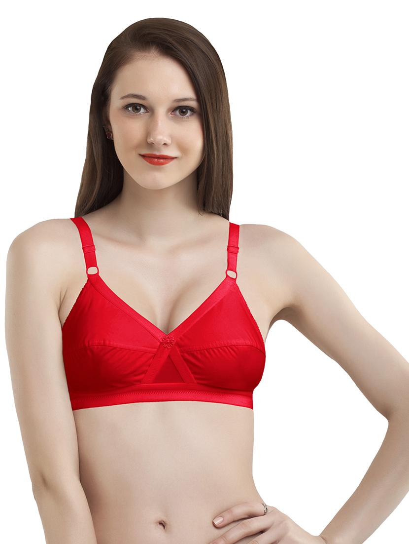 set of 3 solid regular bra - 18009697 - Standard Image - 3