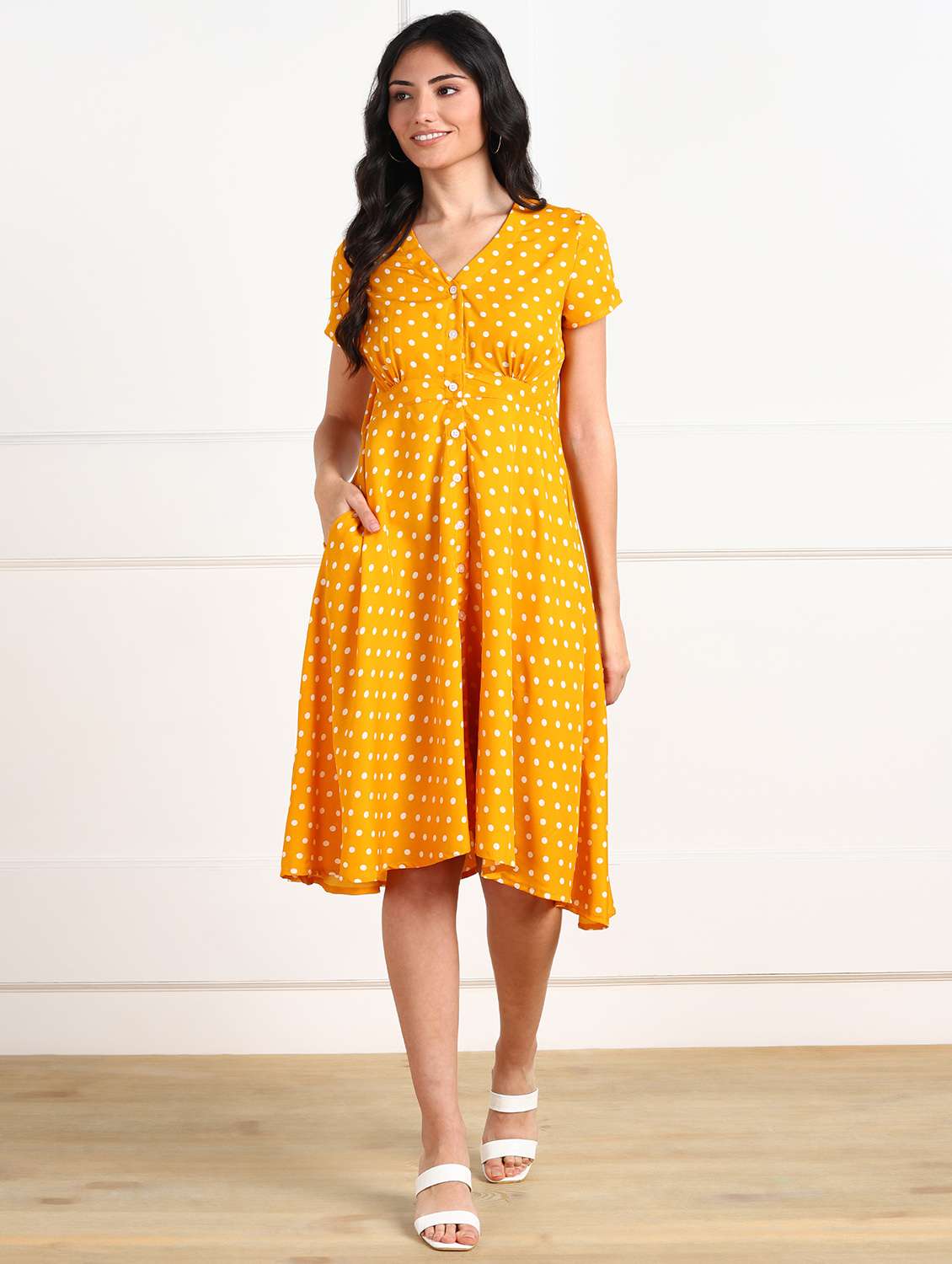 women's floral dress - 18010946 - Zoom Image - 0