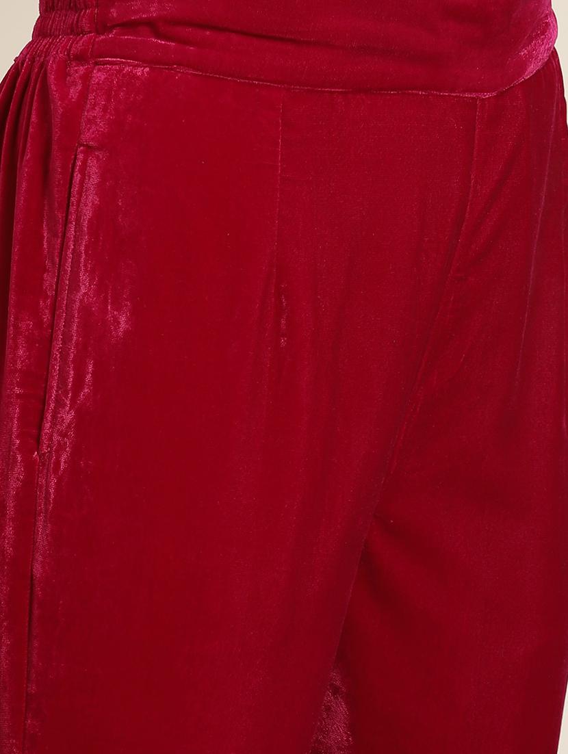 zari embroidered fusion set - 18011468 - Standard Image - 5