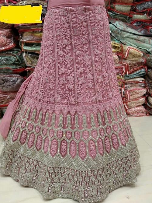 lehenga with machine work  - 18012534 -  Standard Image - 0