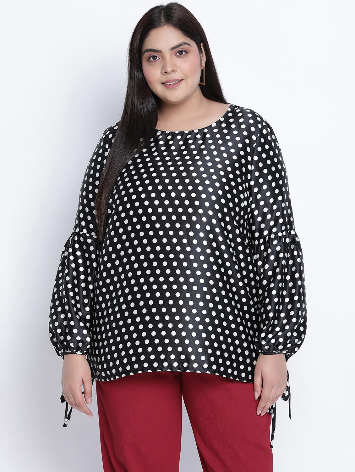 women's straight round neck top - 18013329 -  Zoom Image - 0