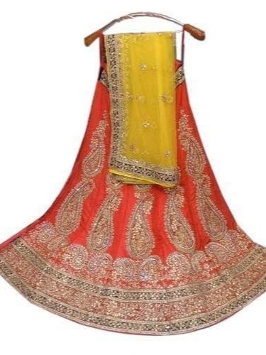 lehanga with hand work  - 18013803 -  Zoom Image - 0
