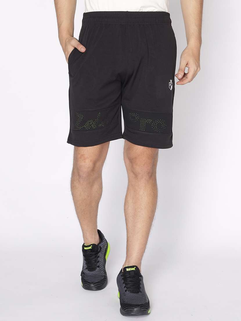 black solid short - 18015673 - Zoom Image - 0