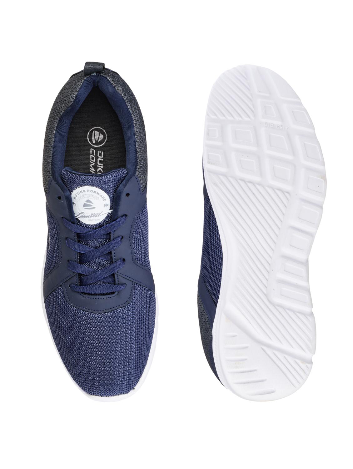 navy mesh sport shoes - 18015926 - Standard Image - 3