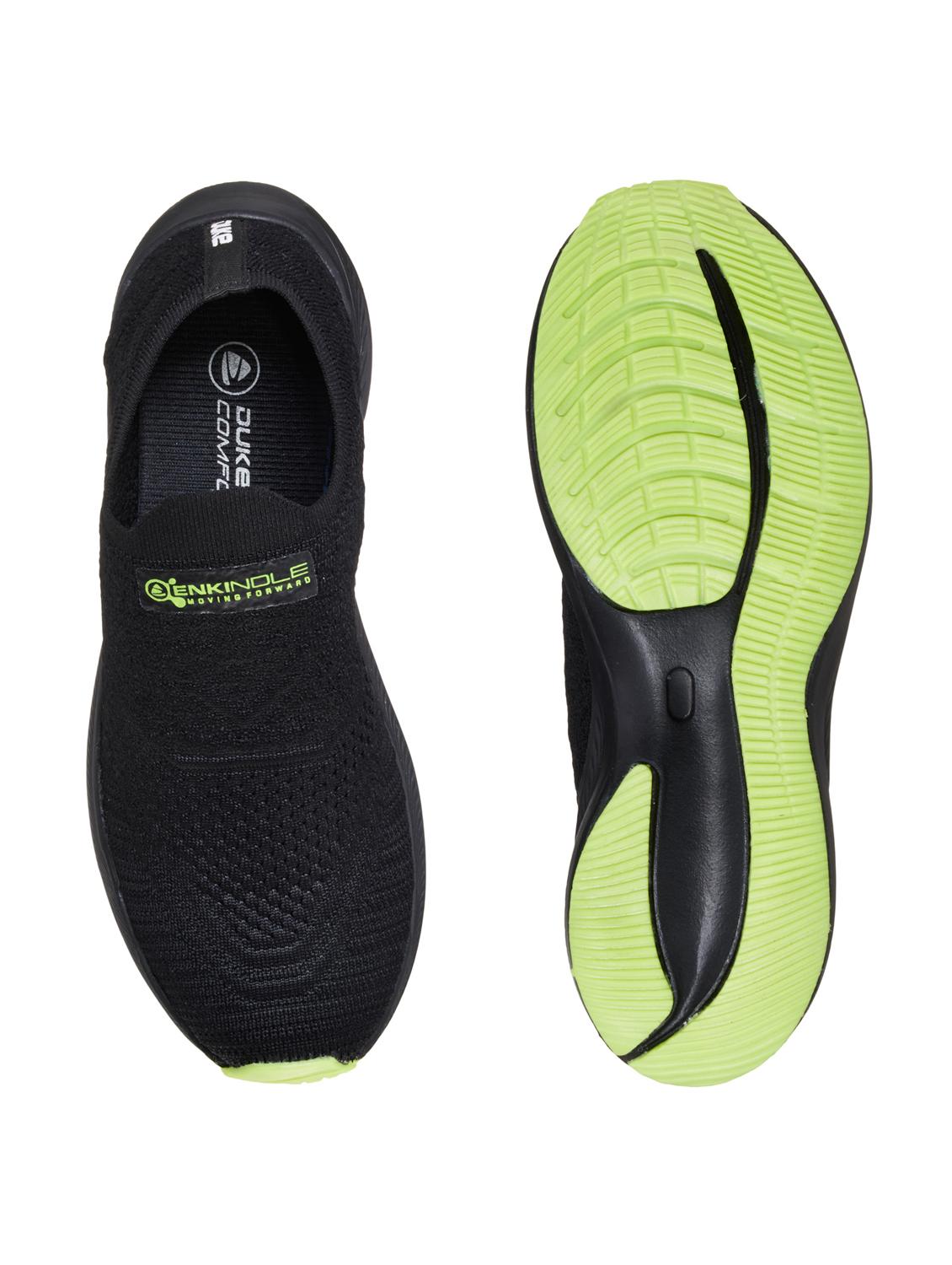 black mesh sport shoes - 18015927 - Standard Image - 3