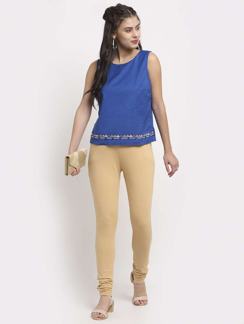 mid rise solid legging - 18016709 - Standard Image - 3