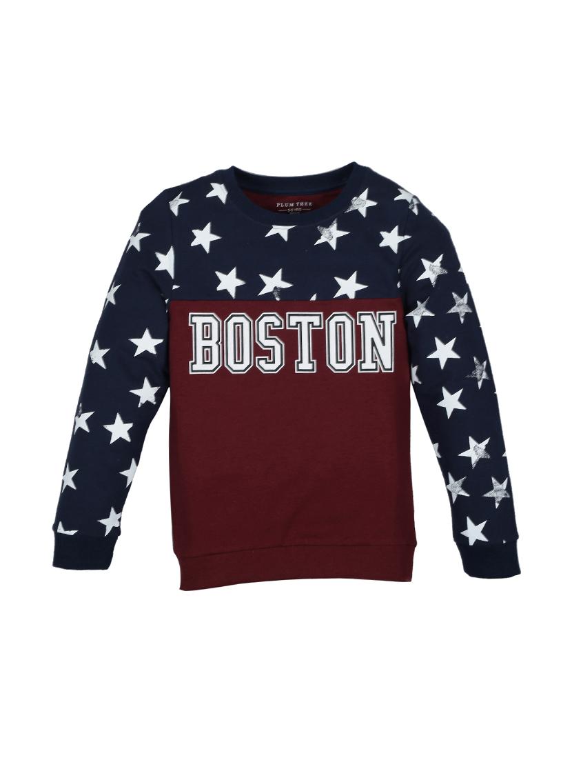 boys color block sweatshirt - 18017752 - Zoom Image - 0