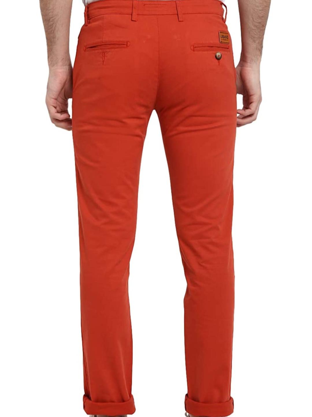 red cotton trousers - 18018808 - Zoom Image - 0