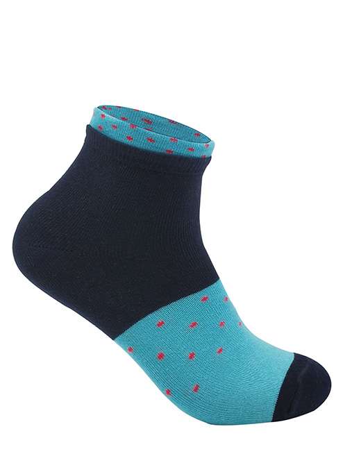 ankii stylish cotton self design women premium ankle socks, pack of 3 - 18018958 -  Standard Image - 3