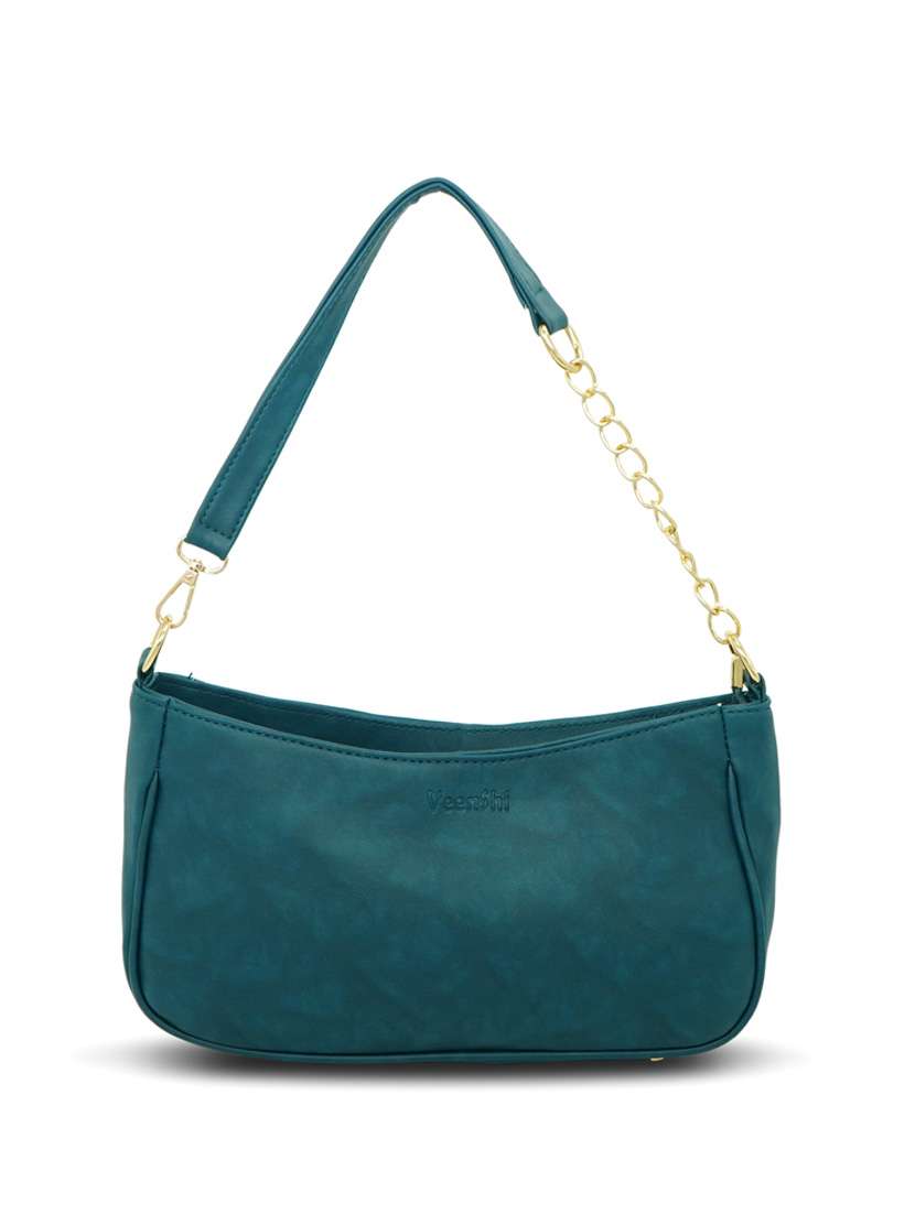 blue leather handbag - 18019478 -  Zoom Image - 0