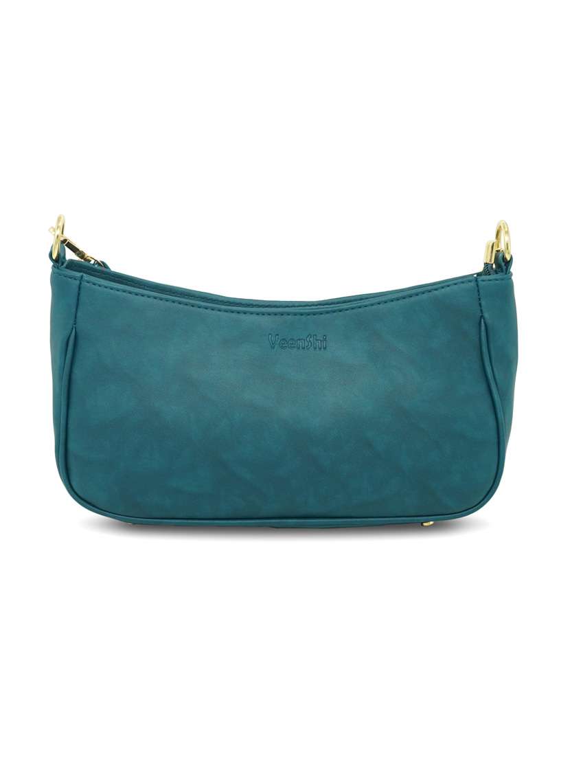 blue leather handbag - 18019478 - Standard Image - 3