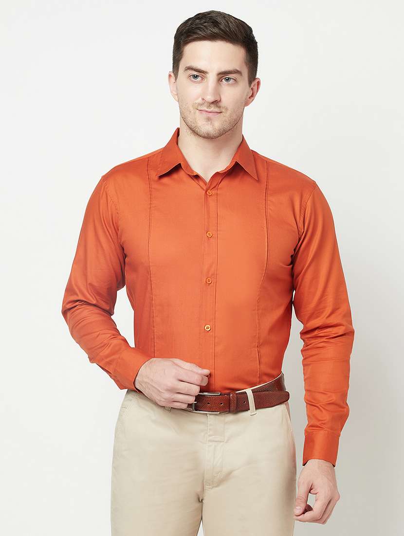 mens solid casual shirt