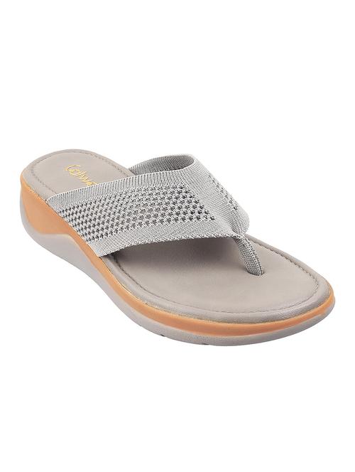 grey toe separator sandal - 18020074 -  Standard Image - 0