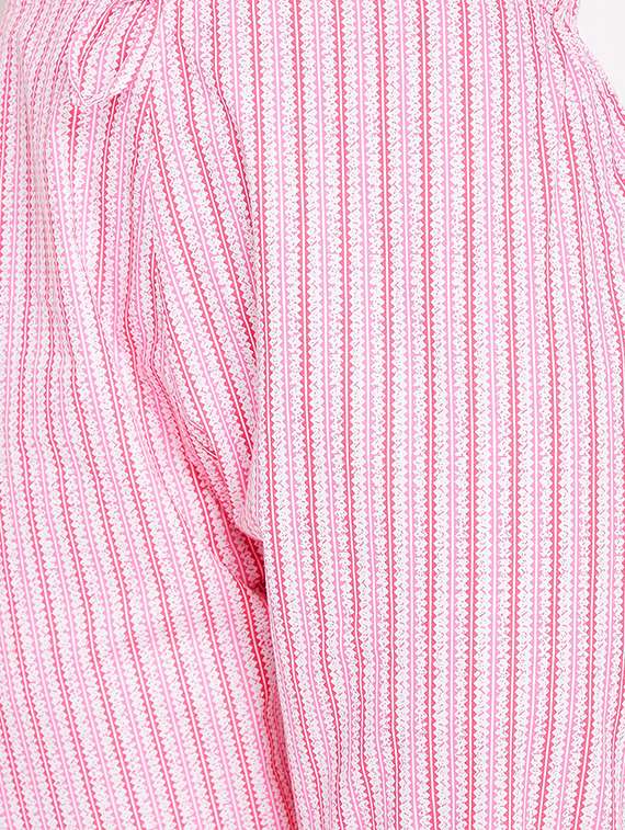 printed kurta pant set  - 18021487 -  Standard Image - 3