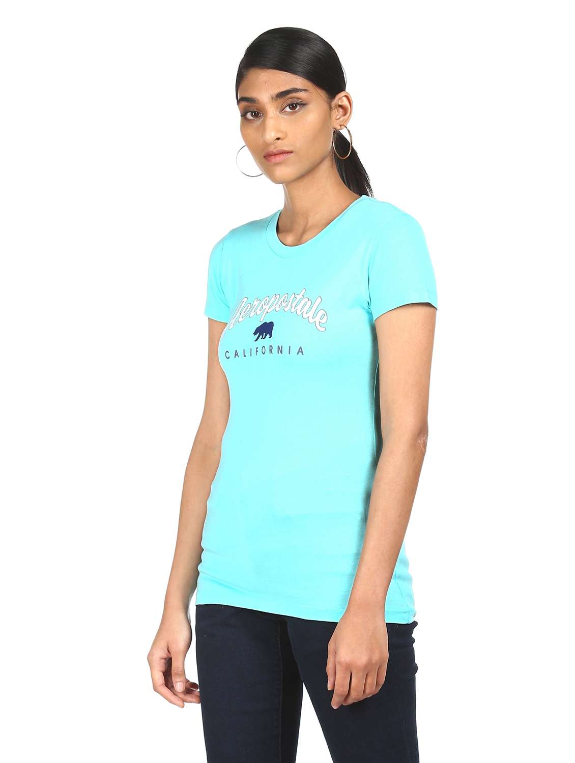 round neck graphic tee 