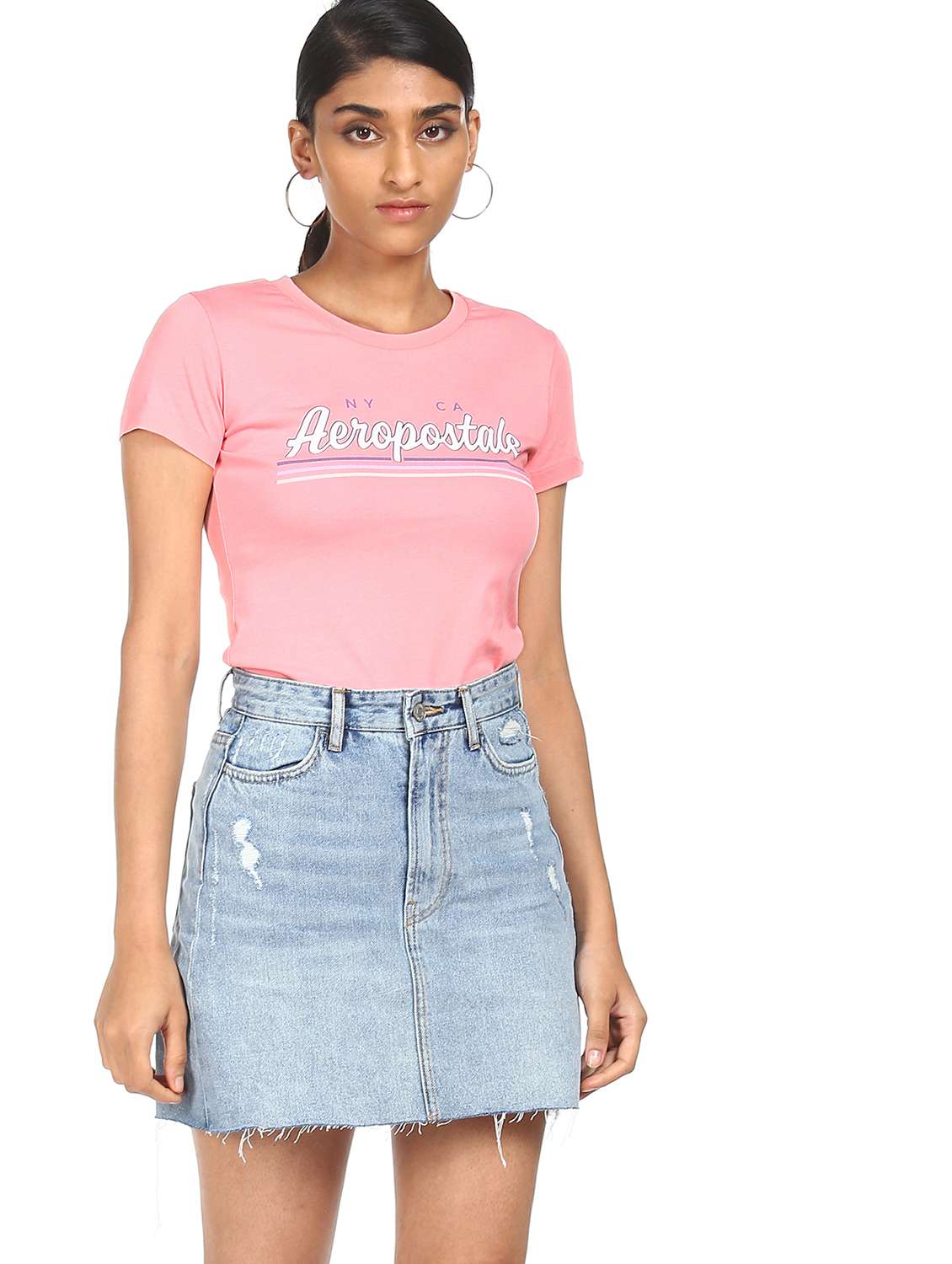 round neck graphic tee 