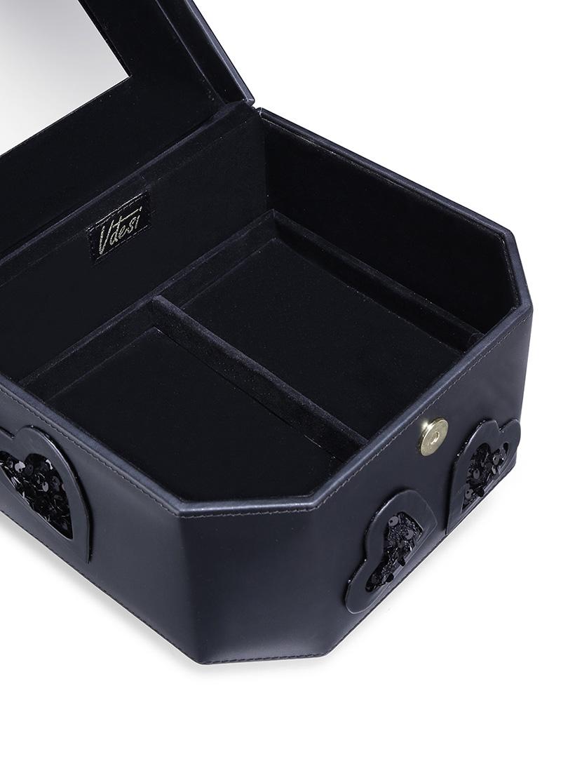 black leatherette (pu) utility bag - 18023060 - Standard Image - 3