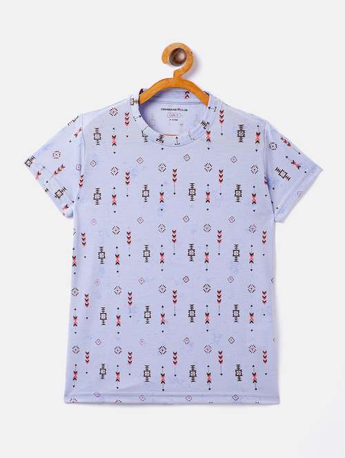 round neck printed regular tee - 18025176 - Standard Image - 0