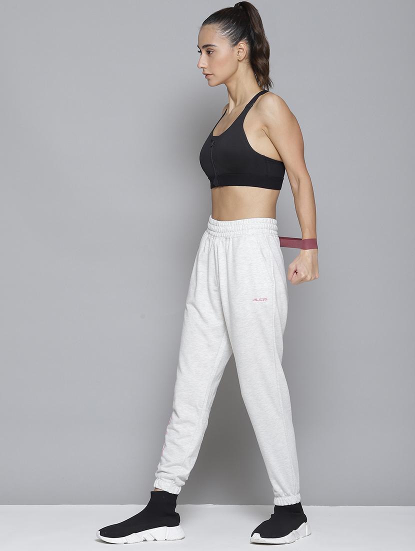 mid rise printed track pant - 18025709 - Standard Image - 3