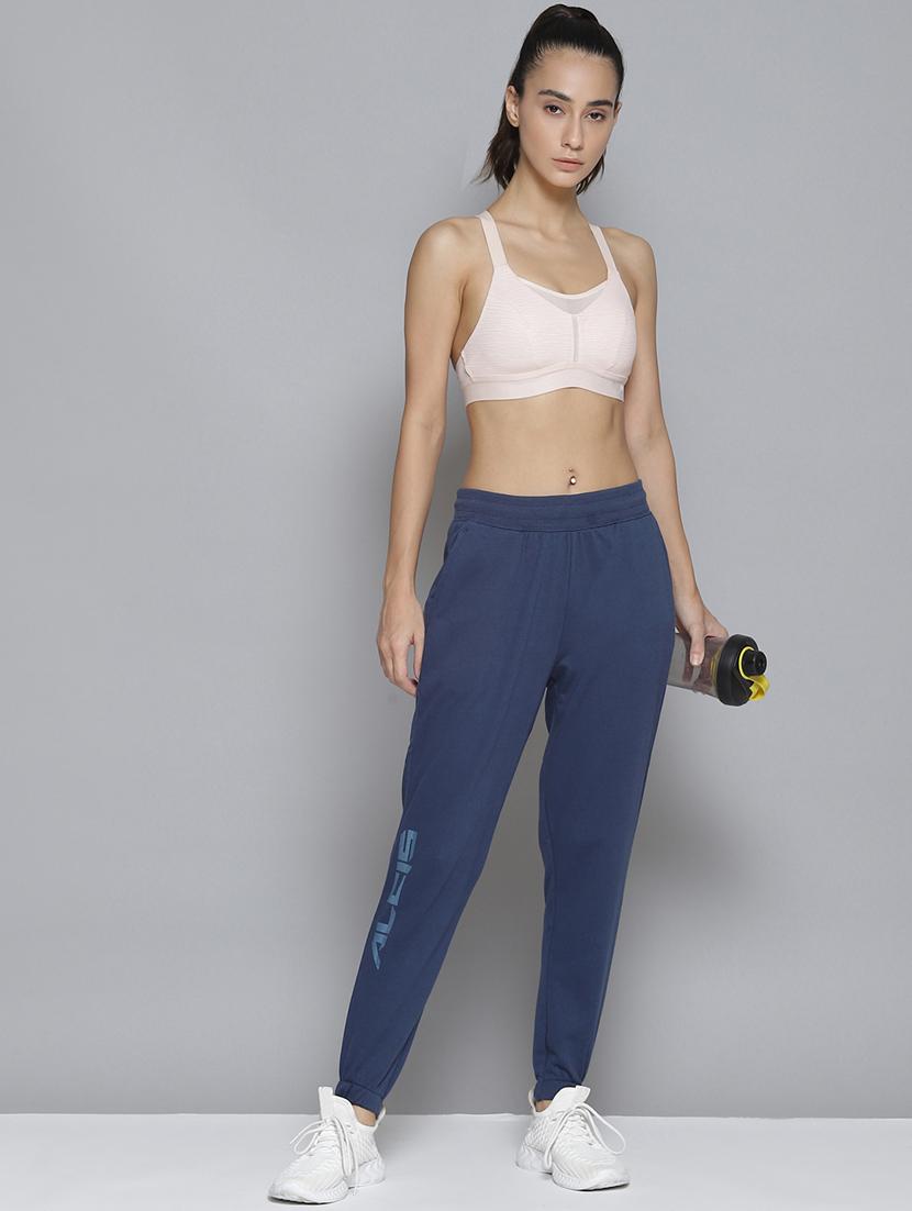 mid rise printed track pant - 18025713 - Standard Image - 3