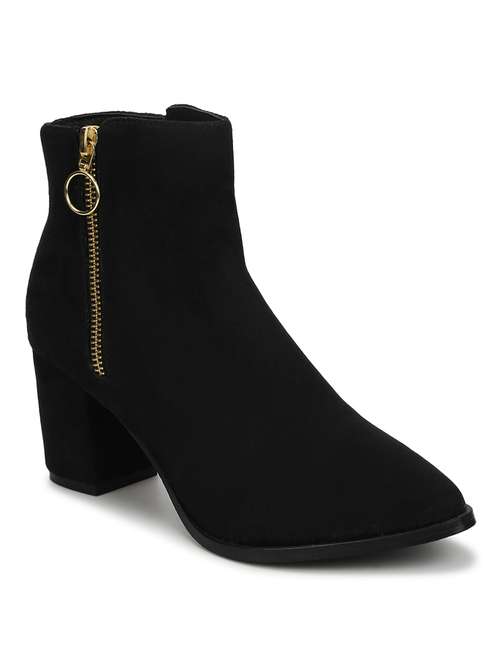 black slip on boot - 18025801 - Standard Image - 0