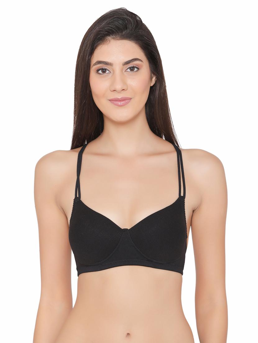 set of 2 solid t-shirt bra - 18027035 - Standard Image - 3